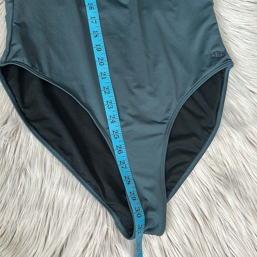 Albion Rica One-Piece Full Coverage Swimsuit In Steel Blue Size Women’s XL - Picture 8 of 15